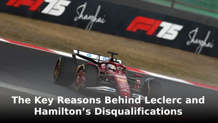 Key Reasons Behind Leclerc and Hamilton’s Disqualifications