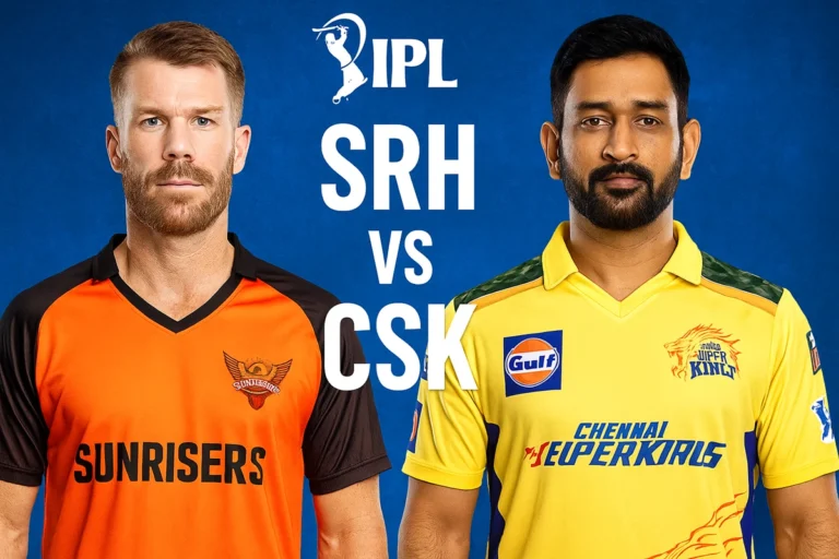 CSK vs SRH 2025 IPL Match Preview and Live Updates
