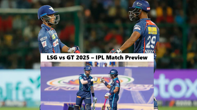LSG vs GT 2025 – IPL Match Preview