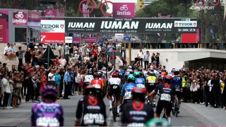 Giro d’Italia 2025 Stage 1 Finish in Tirana