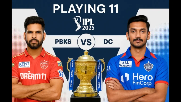 IPL 2025 PBKS vs DC Playing 11 Match Preview
