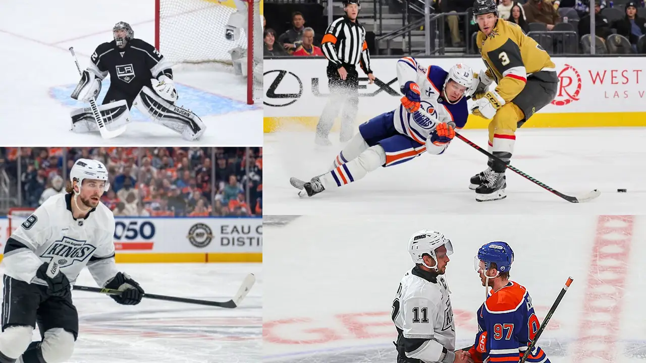 Kings vs Oilers Game 6 Highlights: Anze Kopitar battles Connor McDavid in the 2024 NHL playoffs.